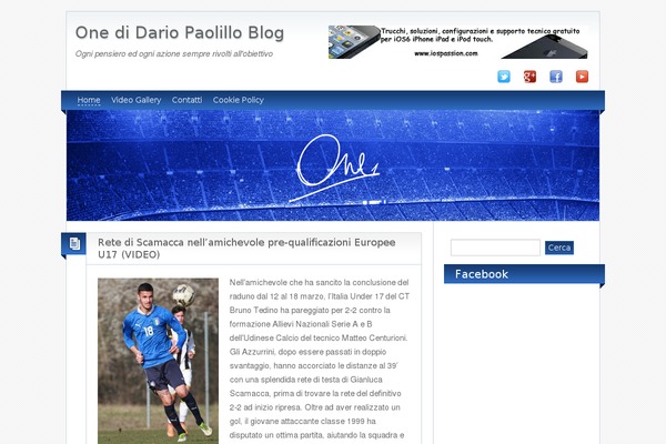 BlogoLife theme site design template sample