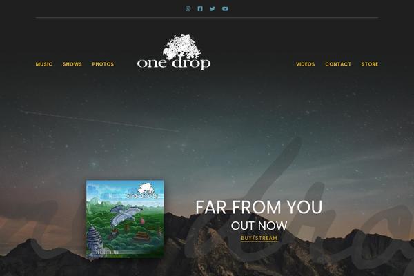 onedropreggae.com site used Onedrop