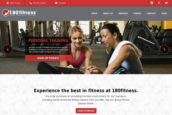 oneeightyfitness.com site used 180fitness