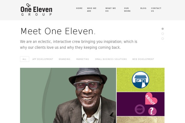 oneelevencorp.com site used GridStack
