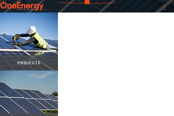 oneenergyrenewables.com site used One-energy-theme
