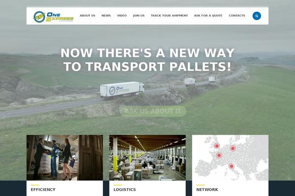 oneexpress.it site used Trucking