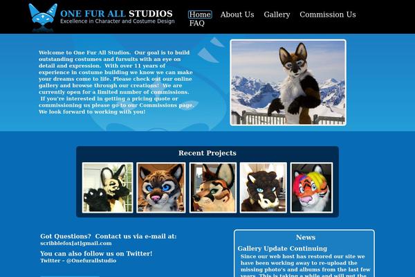 onefurall.com site used Fursuite