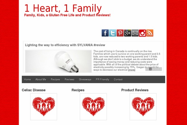 oneheartonefamily.com site used Alinan-wp