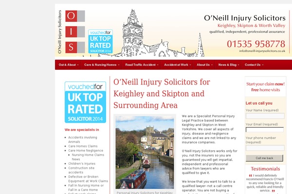 oneill-injurysolicitors.co.uk site used 262