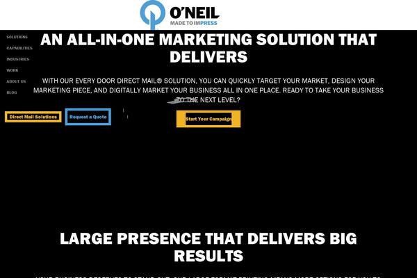 oneilprint.com site used Oneil