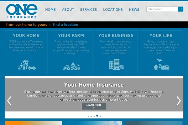 oneinsurancegroup.ca site used Modern-one