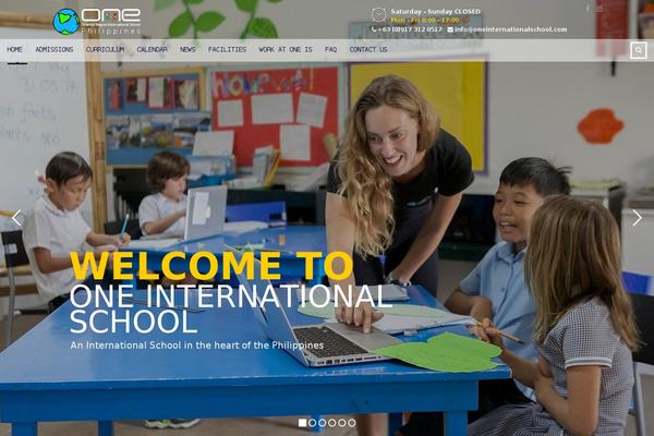 oneinternationalschool.com site used Oneinternationalschool
