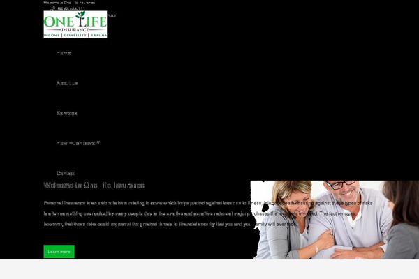 Impreza theme site design template sample