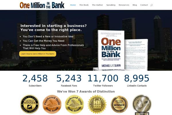 onemillioninthebank.com site used Onemillioninthebank-theme