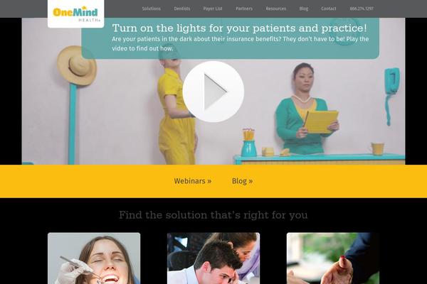 onemind.co site used Onemindhealth