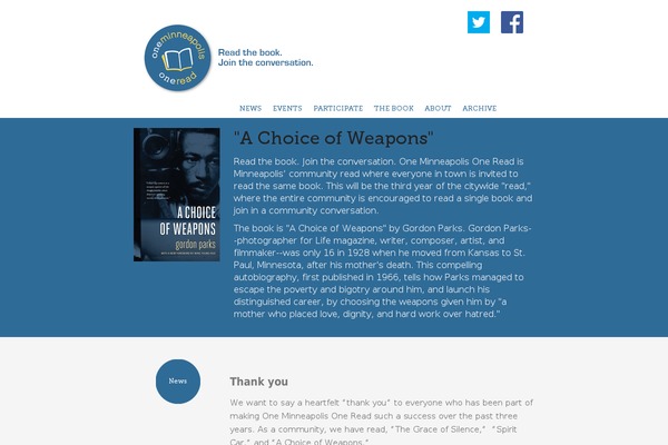 oneminneapolisoneread.com site used Onemplsoneread
