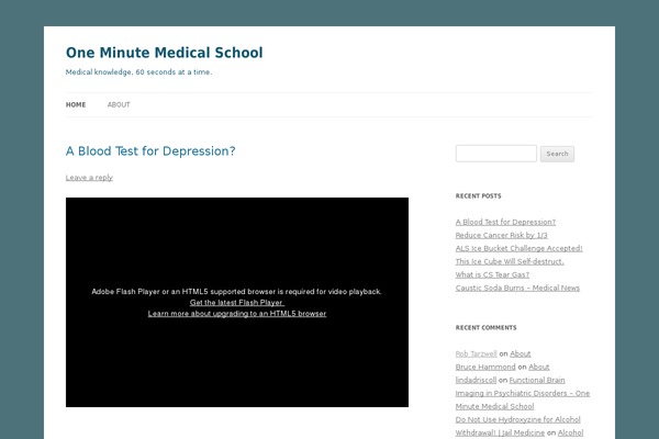Twenty Twelve theme site design template sample