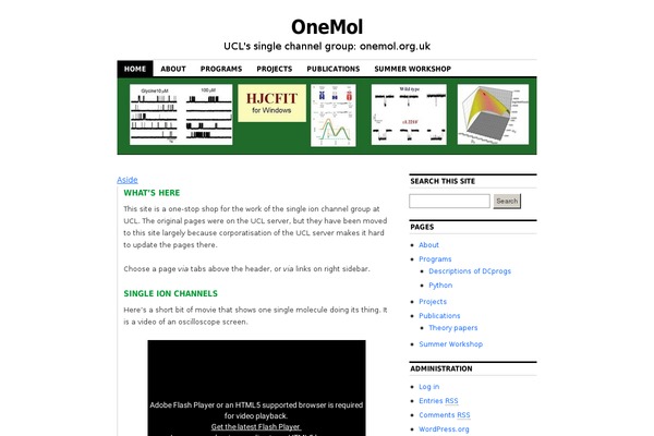 onemol.org.uk site used Alltrials