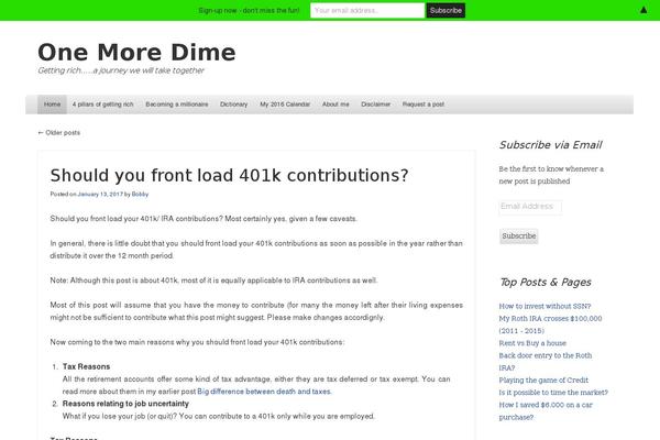 onemoredime.com site used Able-wpcom