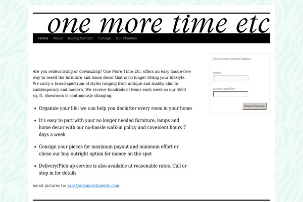 onemoretimeetc.com site used Omt