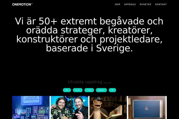 onemotion theme websites examples
