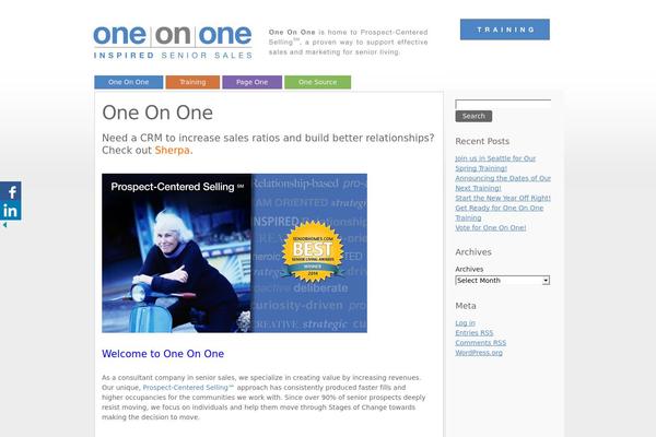 oneonone.com site used Oneonone