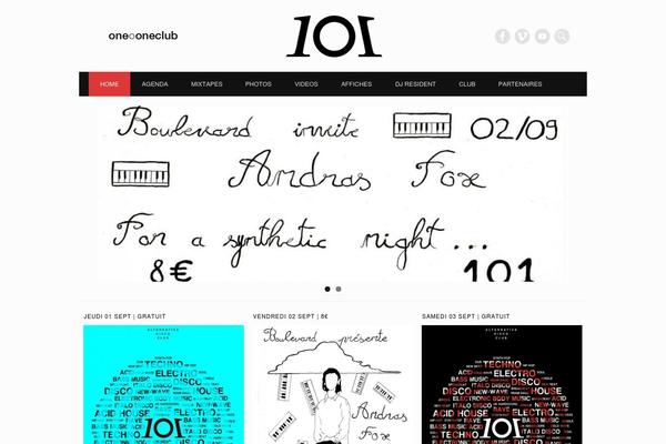 Pinboard theme site design template sample