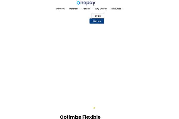 onepay.com site used Softek