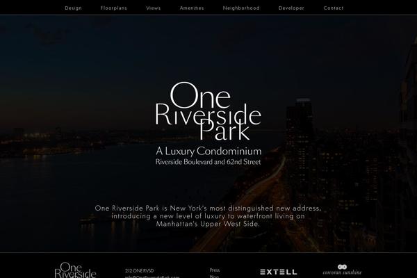 oneriversidepark.com site used Orp-bones-v1