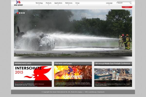 oneseven.com site used Oneseven