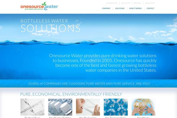 onesourcewater.net site used Onesource2014