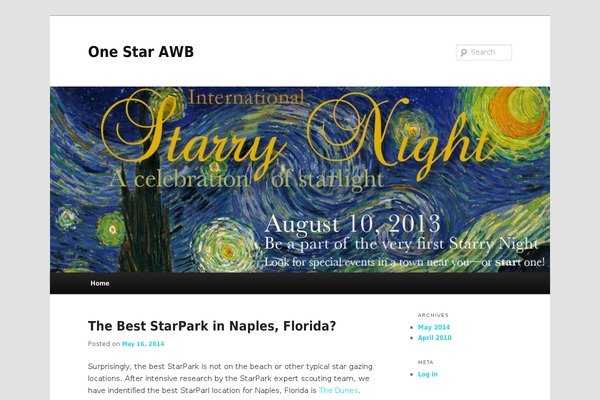 Twenty Eleven theme site design template sample
