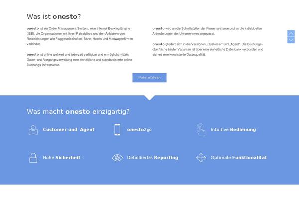 onesto theme websites examples