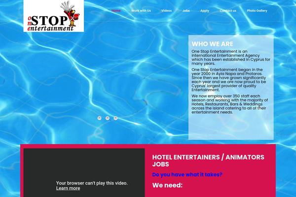 onestop-entertainment.com site used Inevent