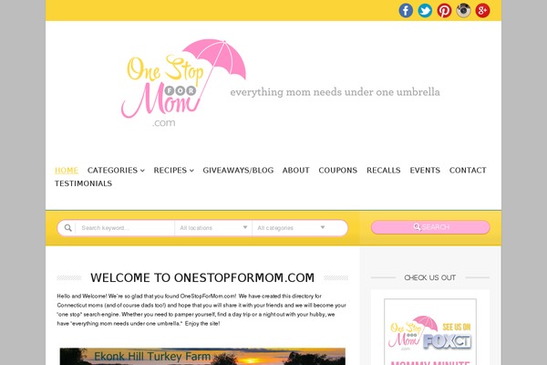 onestopformom.com site used Directory2-child