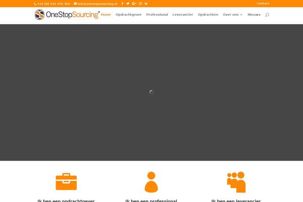 onestopsourcing.nl site used Divi Child