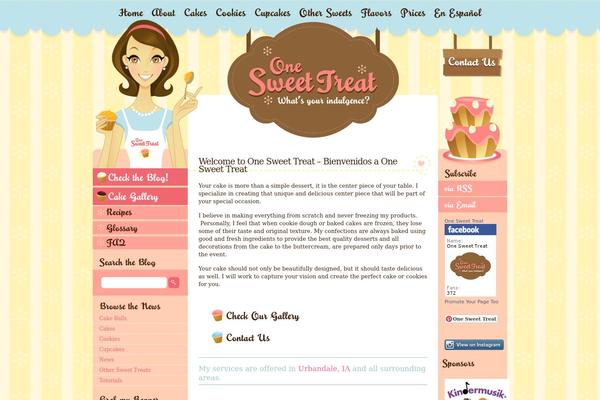 onesweettreat.com site used Onesweettreat