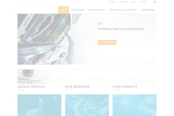 Consulting theme site design template sample