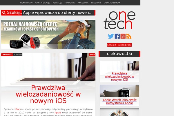 onetech.pl site used Onetechpl