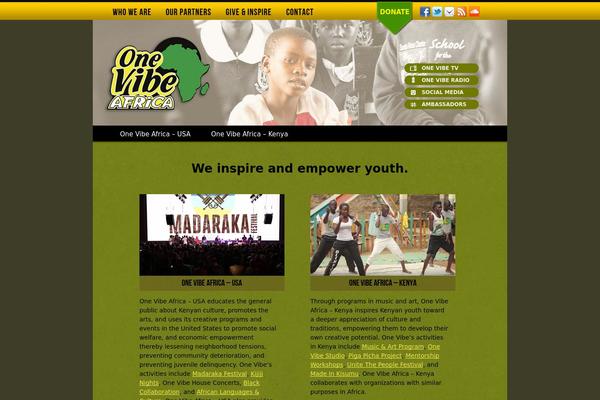 onevibeafrica.org site used Peak-child