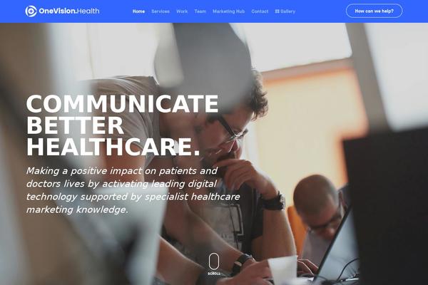onevisionhealth.co.uk site used One-vision