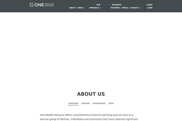onewealth.net site used Onewealth