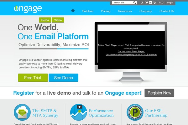 ongage.com site used Hello-elementor-child-ongage