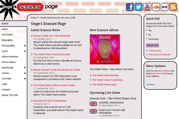 onges-erasure-page.co.uk site used Oep