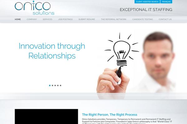 onicosolutions.com site used Onicosolutions
