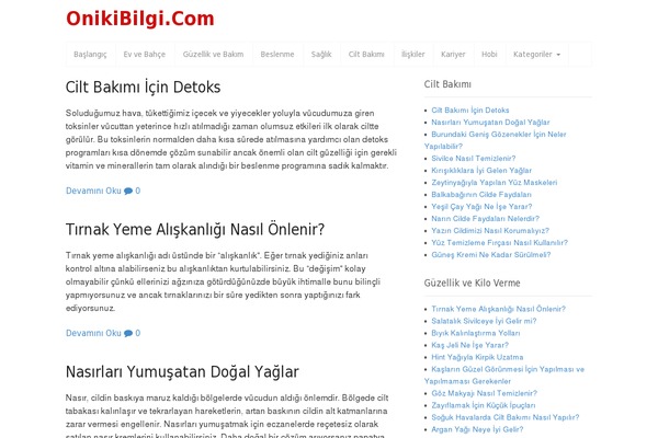 onikibilgi.com site used 12canvas