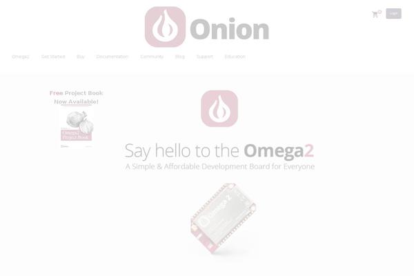 onion.io site used Onion-wp-theme