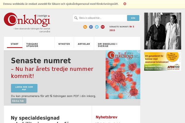 onkologiisverige.se site used Ois