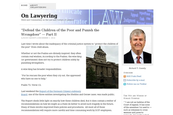onlawyering.com site used Thesis_17b2