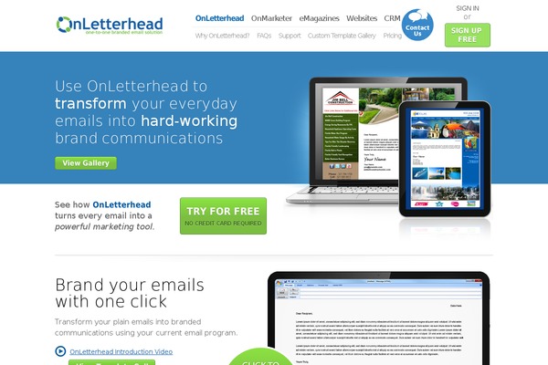 onletterhead.com site used Toolbox