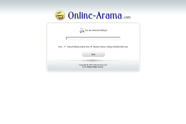 online-arama.com site used Online-arama