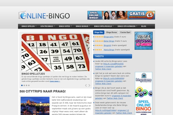online-bingo.info site used Newssite