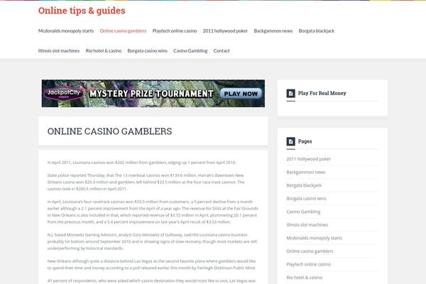 online-casino-gambler.org site used Logger