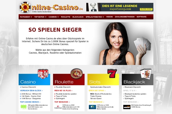 online-casino.de site used Online-casino